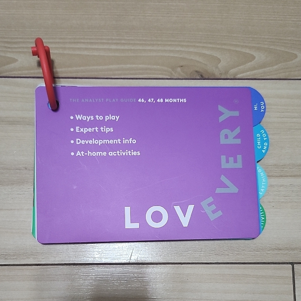 Lovevery Analyst Play Guide for 46-48 Months